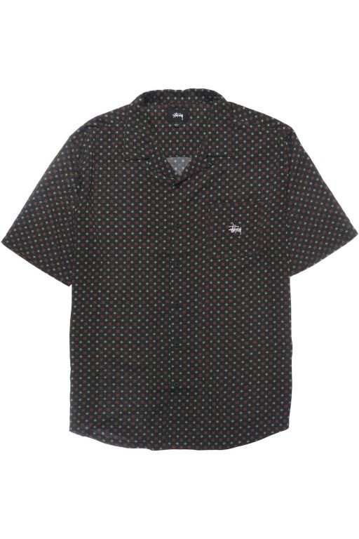 Stussy Mens Liberty SS Shirts Black - THFDM5816